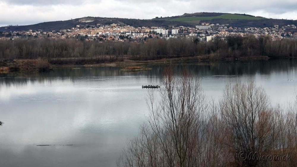 Super-zoom du Nikon P 1000 au bord des étangs