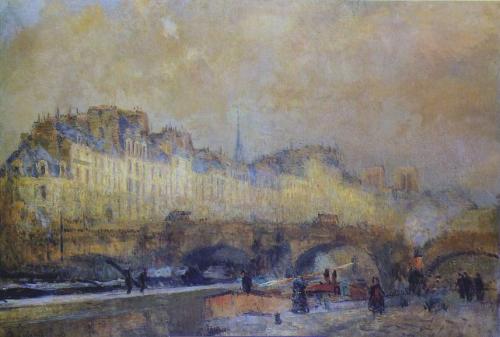 Peinture de : Albert Lebourg