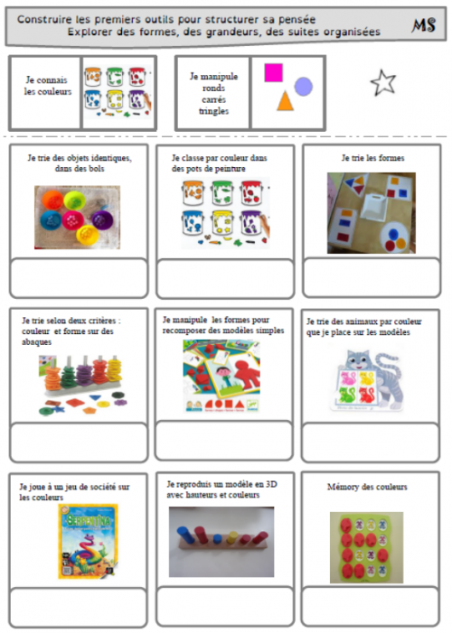 Le livret des MS - P1