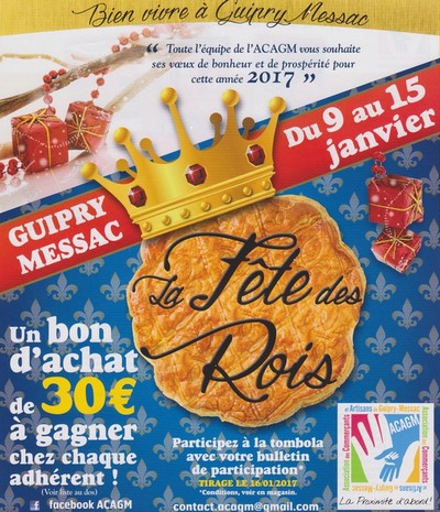 L'ACAGM : Le tirage de la Tombola de la Fête des Rois