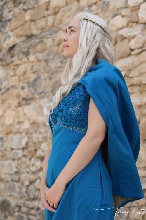 Shooting robe bleue Astapor