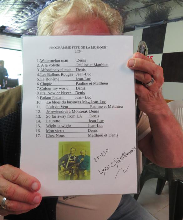 Une bien agréable Fête de la Musique a eu lieu dans le quartier de Château-Gaillard de Châtillon-sur-Seine, chez Denis Bourtequoy