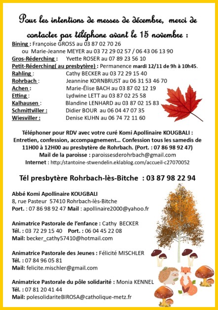 LES PERMANENCES