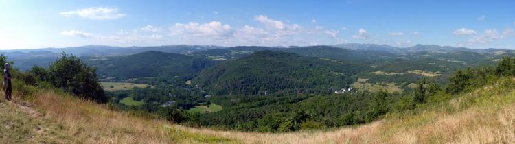 Panorrama du puy de Mazeyres