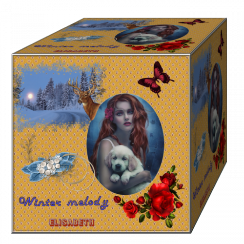 Faire un cube 3 D