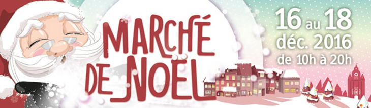 Marché et animations de Noël, à Saint-Amand-les-Eaux