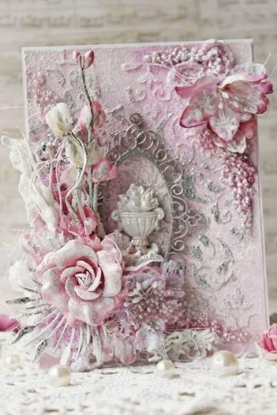 Cartes déco romantique