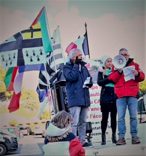Manifestation à Saint-Brévin-les-Pins - 11 décembre 2022
