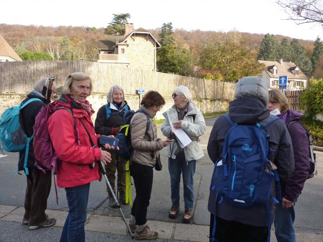 Randonnée autour de Saint-Rémy-lès-Chevreuse avec Jacqueline