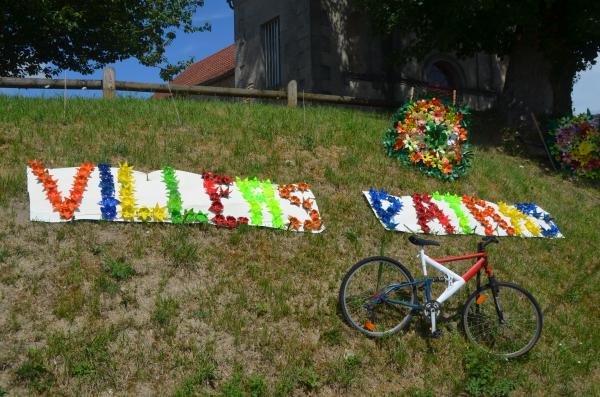 Le passage du Tour de France à Courcelles