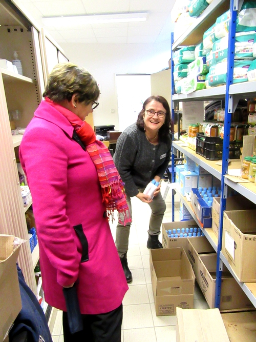 Le Zonta Club de Châtillon sur Seine a offert des produits alimentaires et d'hygiène aux bébés des Restos du Coeur