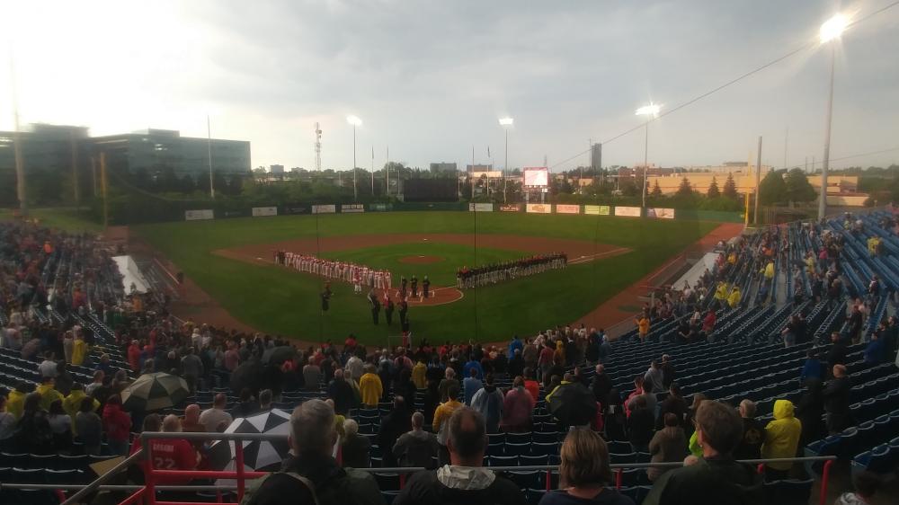 Ottawa Titans versus Tri-City ValleyCats on May 21st 2024