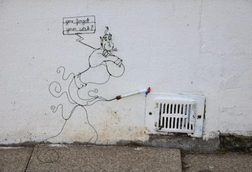 Street art selon Spenser Little 