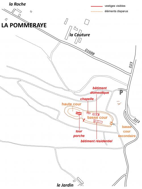 LES REMPARTS DE LA POMMERAYE (Calvados)
