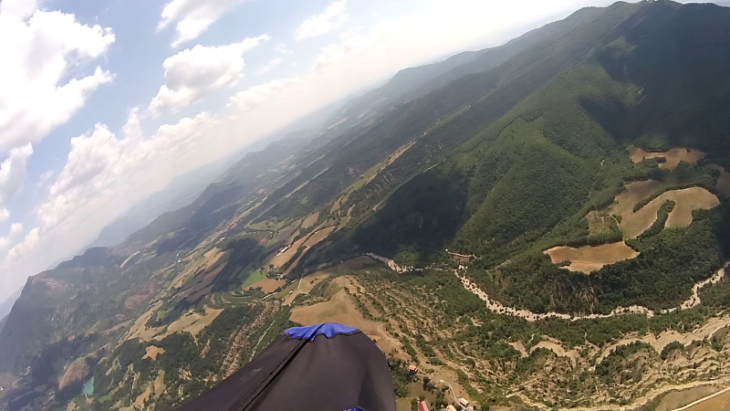 La course avec le vent