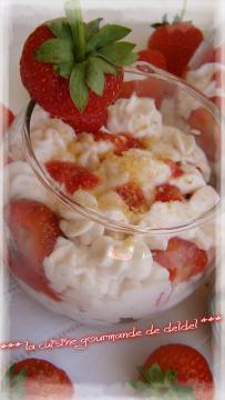 TIRAMISU AUX FRAISES