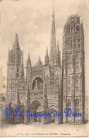 Rouen, la cathédrale Notre-Dame