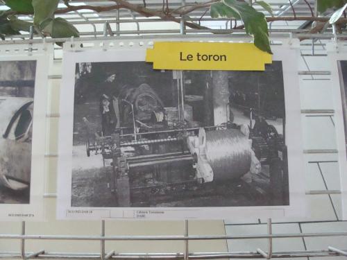 Une très belle exposition à Sainte Colombe sur Seine...