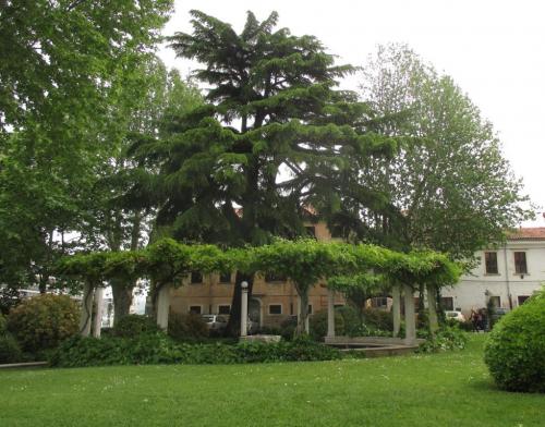 Parc devant le belvédère à Koper