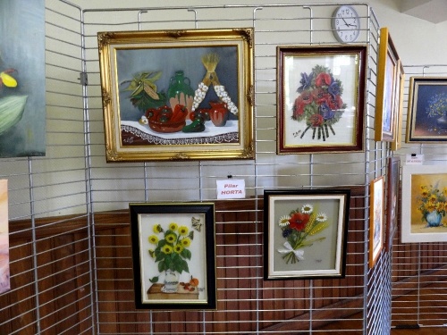 Exposition de peintures à la Mairie de Montigny sur aube