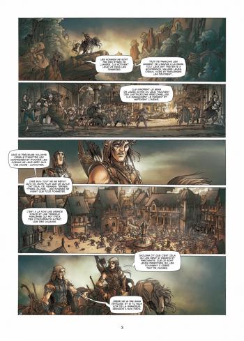 Elfe blanc, coeur noir de Peru, Bileau & Merli - Elfes, tome 3