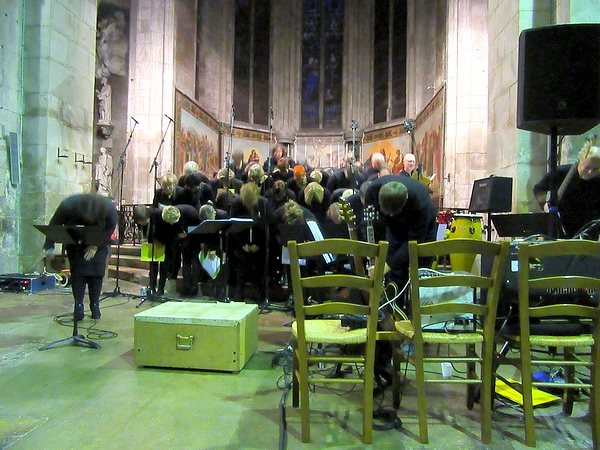 Un magnifique concert de Gospels a été donné à l'église Saint-Nicolas de Châtillon sur Seine
