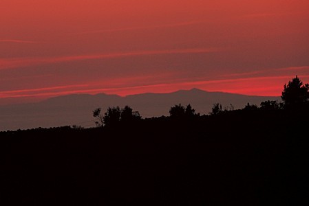 canigou crépuscule