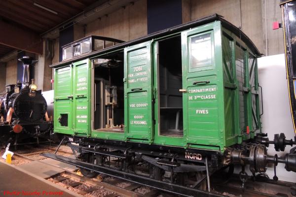 Nicole Prévost a visité le Musée du train à Mulhouse...