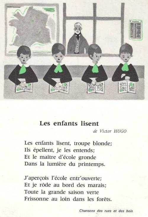 Les enfants lisent (Victor Hugo)