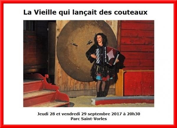 "La vieille qui lançait des couteaux", prochain spectacle du Théâtre Gaston Bernard de Châtillon sur Seine...