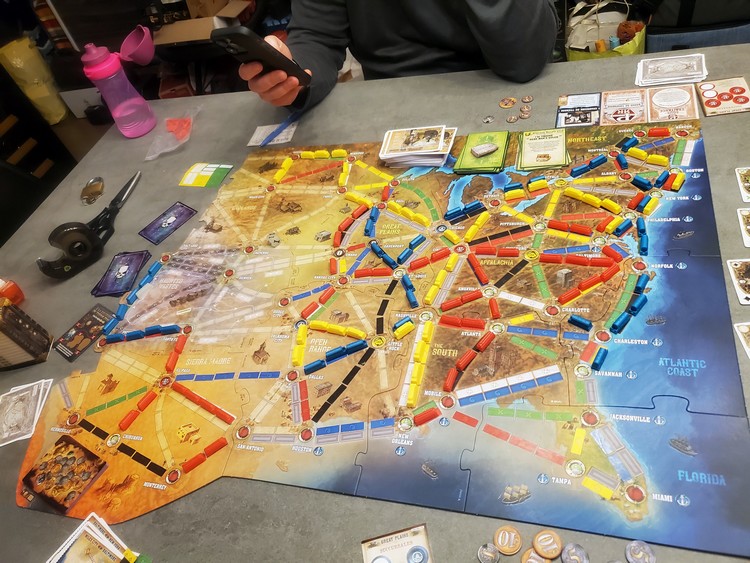 Les Aventuriers du rail Legacy (partie 9)