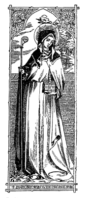 Sainte Wénefride, Vierge dans le pays de Galles (7ème s.)