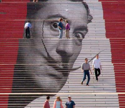 Sur des Escaliers