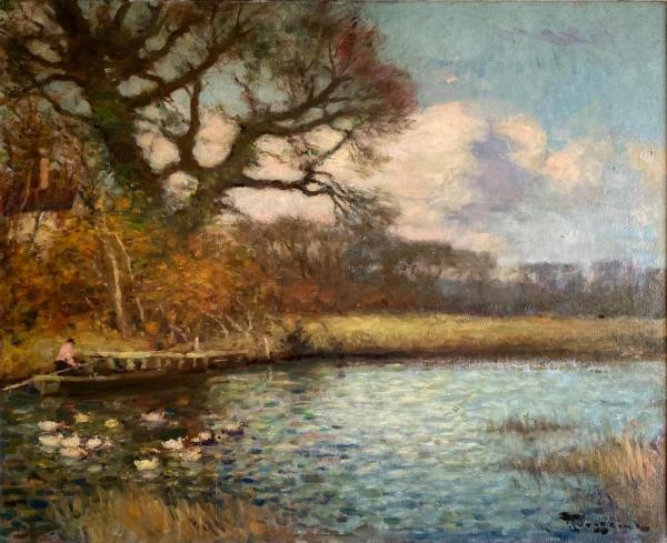 Peinture de : Fernand Toussaint