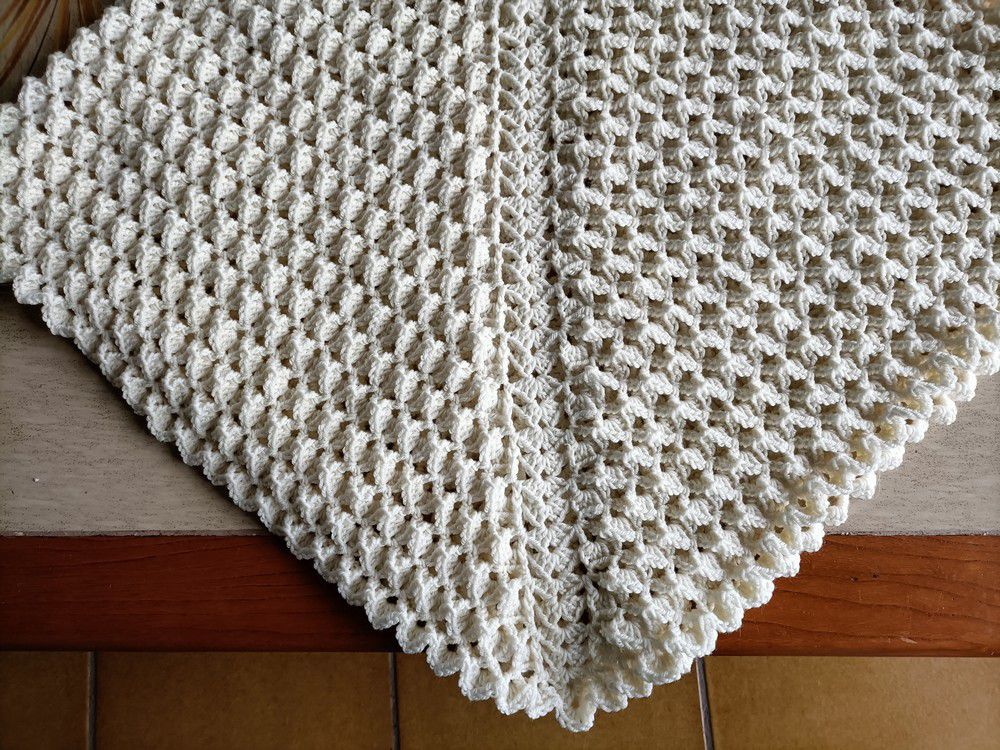 Un poncho col tortue pour Céline...