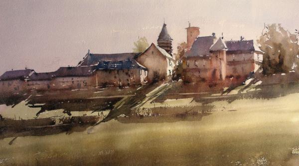 Aquarelles de : Jean Luc Decron