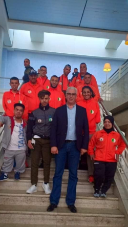 2019 participation du GSP MCA au 4e Meeting International de Marrakech 