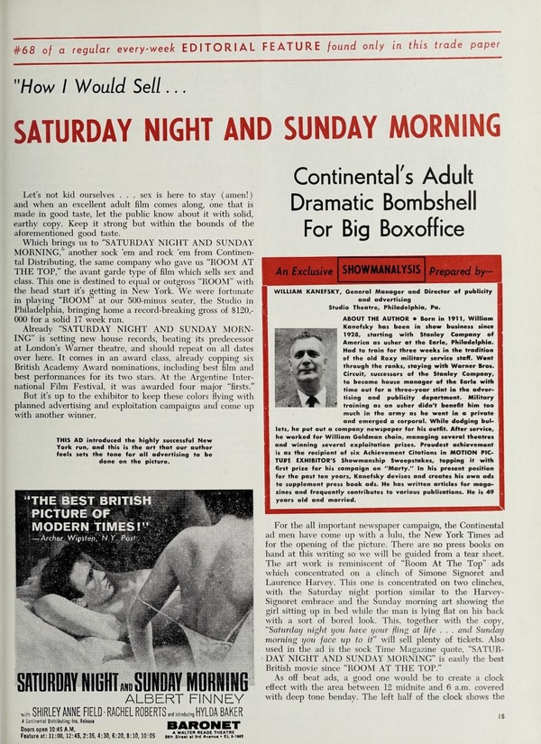 BOX OFFICE USA DU 19 AVRIL 1961 AU 25 AVRIL 1961