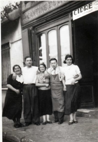 Rue de la Gare à Aubervilliers... Juin 1940