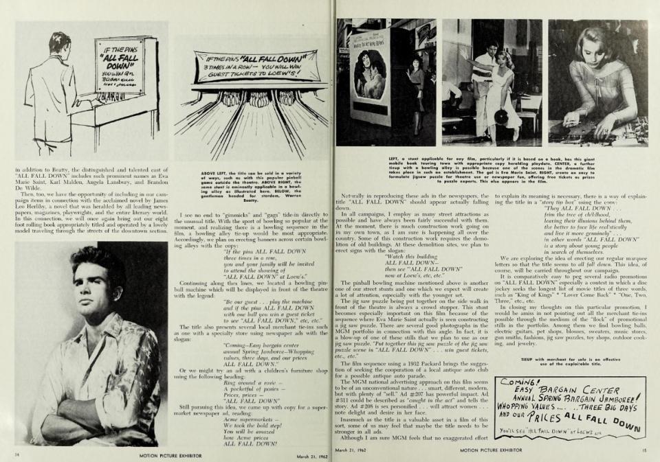 BOX OFFICE USA DU 28 MARS 1962 AU 3 AVRIL 1962