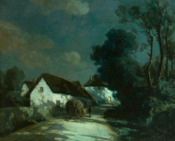 Peinture de : François-Charles Cachoud