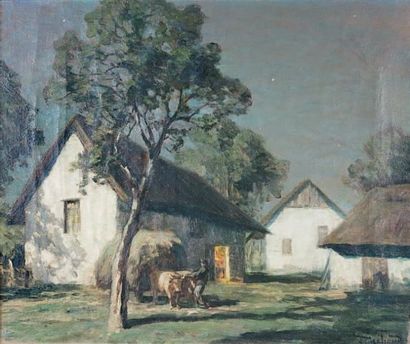 Peinture de : François-Charles Cachoud