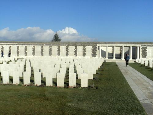  * Visite du cimetière Tyne Cot