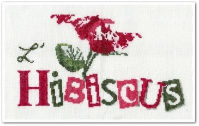 L'hibiscus de Lili Points - 4