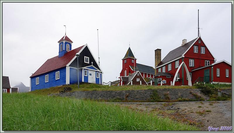 Balade dans Sisimiut, mais malheureusement sous la pluie - Groenland