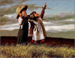 Comme un incendie sous la pierre ...