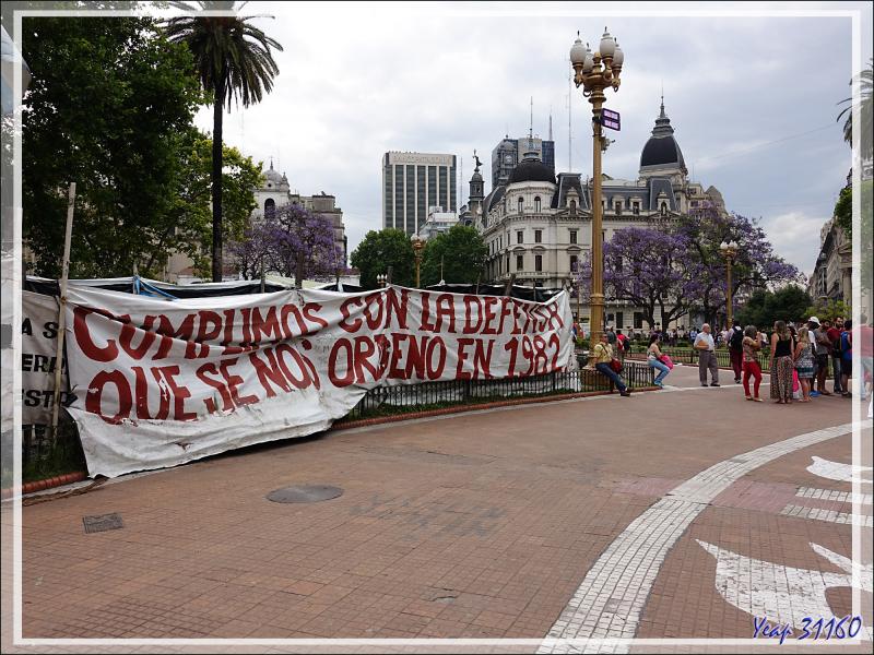 Plaza de Mayo, la place de toutes les contestations - Buenos Aires - Argentine