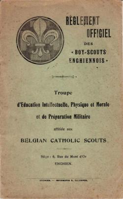 Règlement des Boy-Scouts Enghiennois