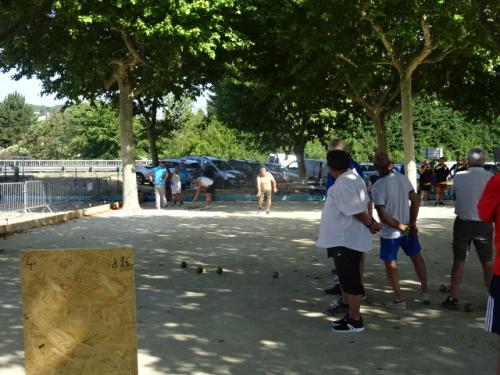 Belle journée aux vétérans de Bourg st Andeol du 18 juillet 2019