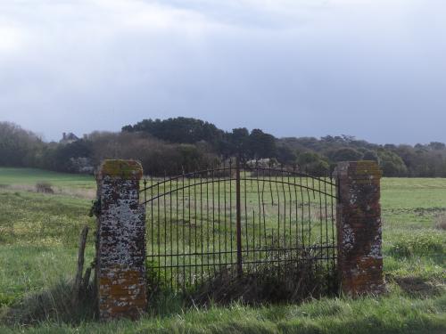 Une porte sur les marais